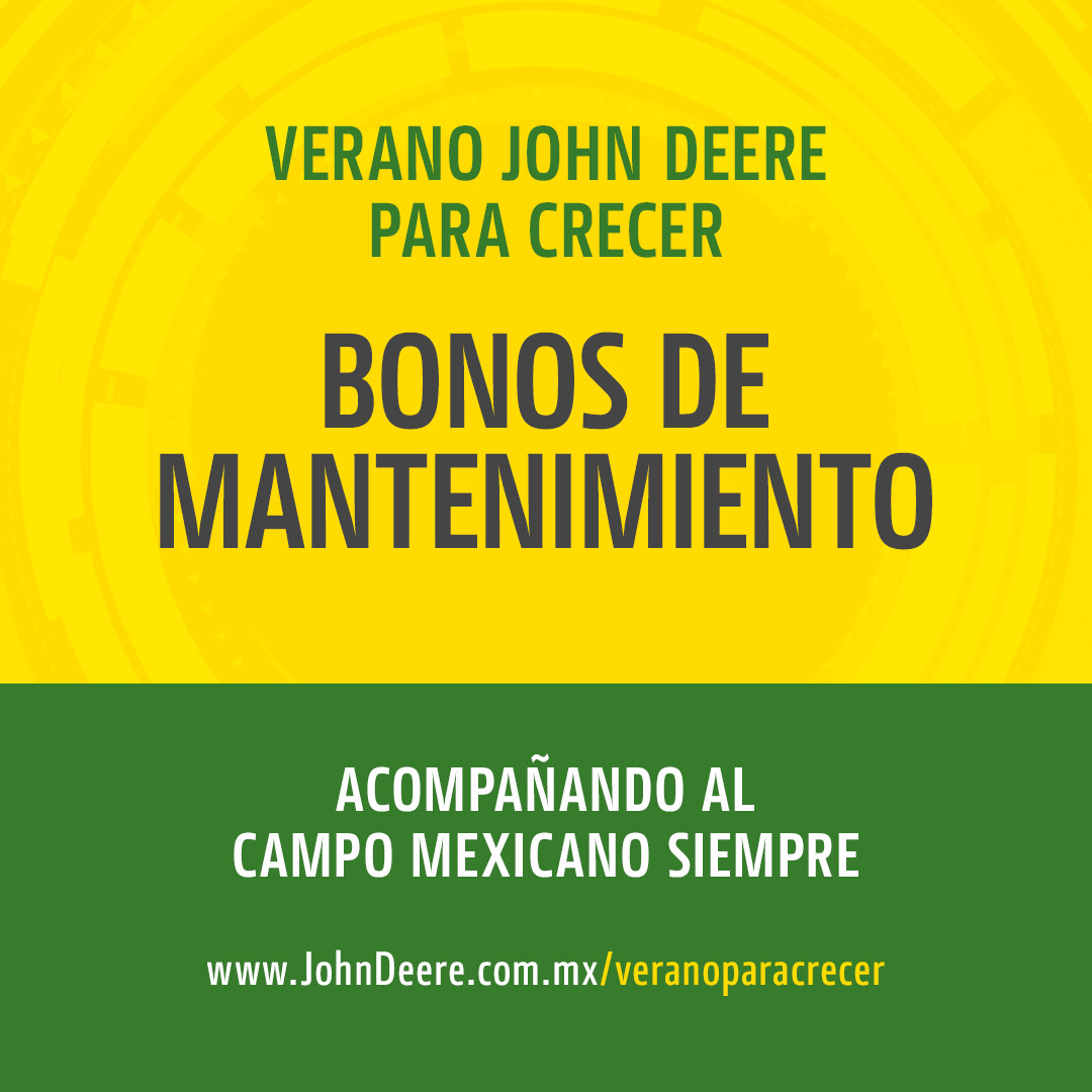 Verano de promociones en Posventa John Deere. Descubre las diferentes opciones que te ofrecemos para que tu operación no se detenga.