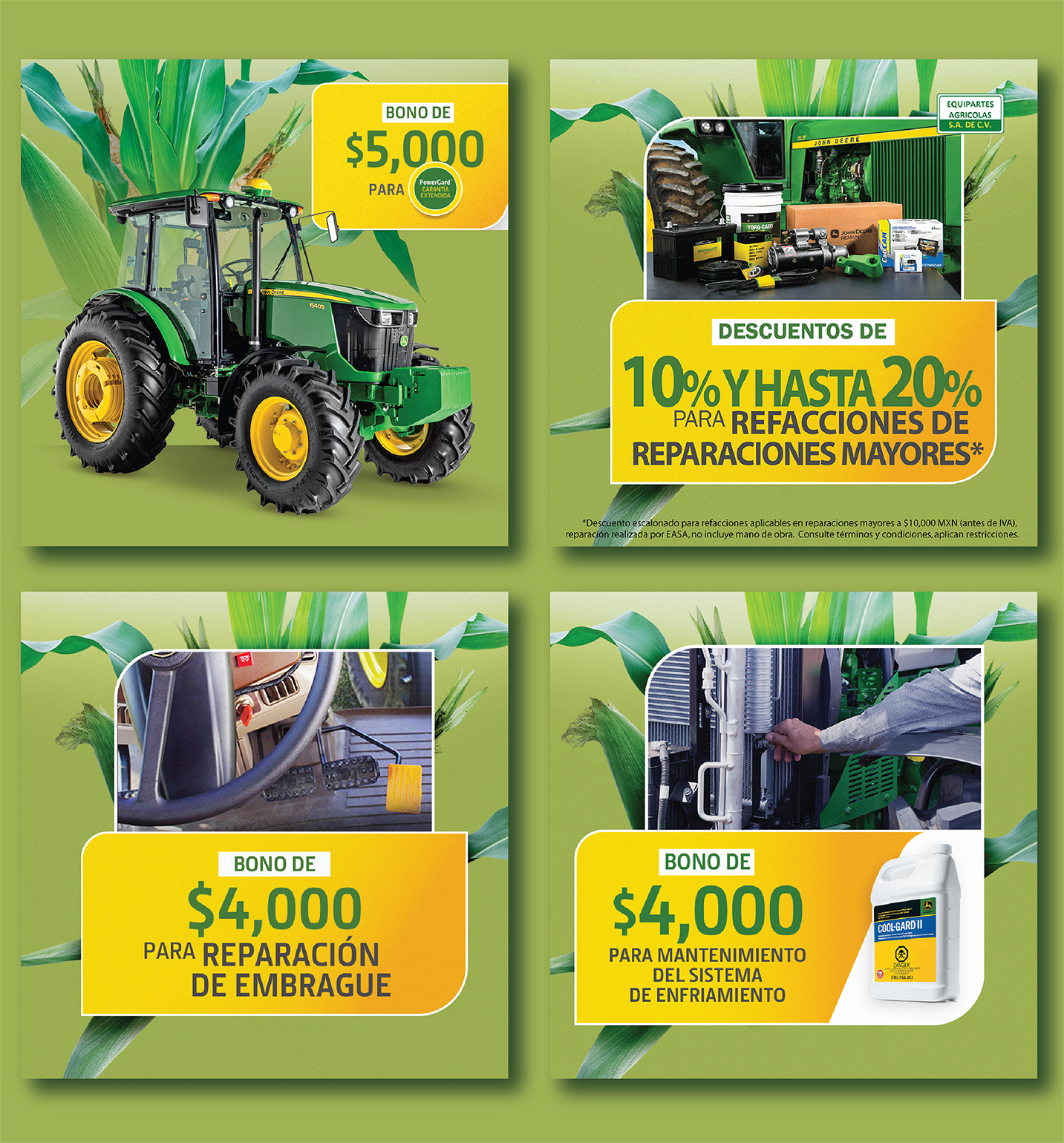 Promociones en Posventa por Temporada Verde